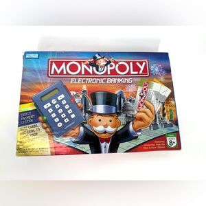 Monopoly Electronic Banking Board Game by Hasbro - Blue
